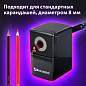 Точилка механическая BRAUBERG "BLACK JACK", крепление к столу, металлический механизм, цвет чёрный, 222516 (арт. 222516)