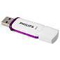 Флеш-диск 64 GB PHILIPS SNOW, разъем USB 2.0, фиолетовый, FM64FD70B/97 (арт. 514080)