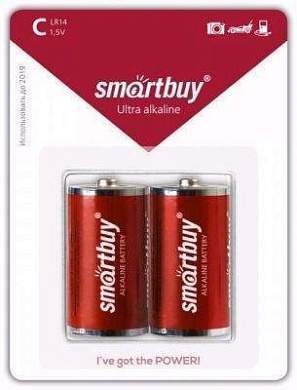 Элемент питания Smartbuy LR14/343 BL2 SBBA-C02B (арт. 526596)