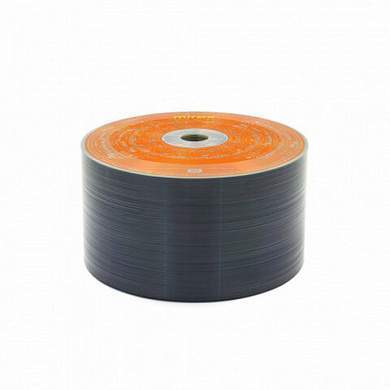 Диски DVD+R (плюс) MIREX, 4,7 Гб, 16x, Bulk (термоусадка без шпиля), КОМПЛЕКТ 50 шт., UL130013A1T (арт. 514017)