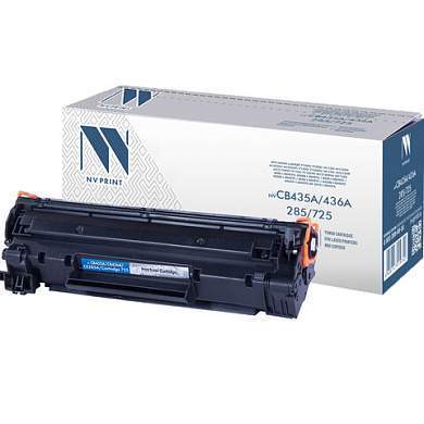 Картридж лазерный NV PRINT (NV-CE285A/CB435A/436A/725) для HP/CANON LaserJet/i-SENSYS, ресурс 2000 стр., NV-435A/436A/28 (арт. 362887)
