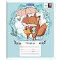 Тетрадь 18 л. BRAUBERG, клетка, обложка картон, CUTE FOX, 402992 (арт. 402992)
