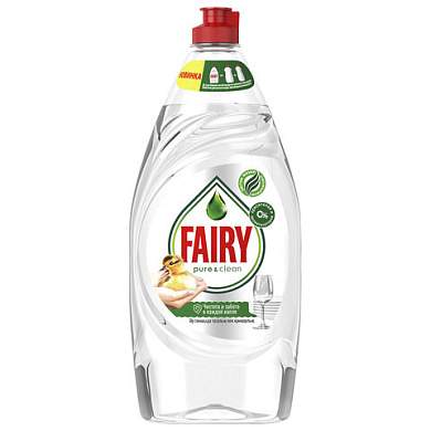 Средство для мытья посуды 900 мл FAIRY "Pure & Clean", 80841040 (арт. 702896)