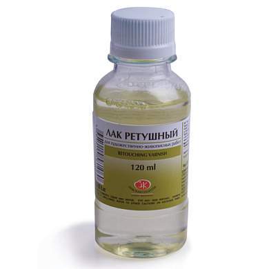 Лак ретушный, 120 мл, в банке, 2533911 (арт. 190410)