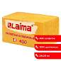Салфетки бумажные 400 шт., 24х24 см, "Big Pack", жёлтые, 100% целлюлоза, LAIMA, 114726 (арт. 114726)