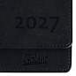 Планинг датированный 2027, 305х140 мм, GALANT "Ritter", под кожу, черный, 118208 (арт. 118208)