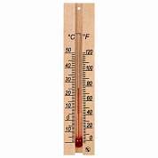 Термометр комнатный, "ДЕРЕВЯННЫЙ", диапазон: от 0 до +50 °C, ПТЗ, ТБ-206 (арт. 671373)