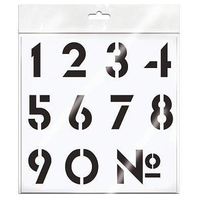 Трафарет ArtSpace 20*20см "Цифры" (арт. 339253)
