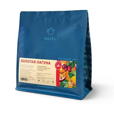 Чайный напиток NIKTEA "Золотая Лагуна" с ароматом апельсина, 250 г, TNIKTE-L00008 (арт. 624704)