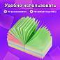 Блок для записей BRAUBERG проклеенный, куб 9х9х9 см, цветной, 129207 (арт. 129207)