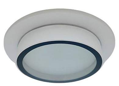 Ecola GX53 H4 SP5370 светильник встаив. СПОТ матовый Белый с черной окантовкой 110x54 SQ530CECB (арт. 941257)