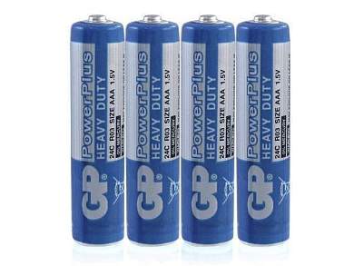 Элемент питания Gp 24C R03/286 4S Power Plus/Cell (арт. 579446)