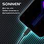 Кабель USB 2.0-Type-C, 1 м, SONNEN, медь, для передачи данных и зарядки, черный, 513117 (арт. 513117)