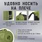 Термос классический, нержавеющая сталь, 2 л, черно-оливковый, 2 кружки, ручка + ремешок, TAIGARU, 608816 (арт. 608816)