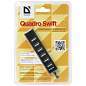 Разветвитель USB Defender Quadro Swift USB2.0, 7 портов (арт. 260834)