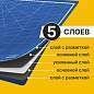 Коврик (мат) для резки BRAUBERG EXTRA 5-слойный, А2 (600х450 мм), двусторонний, толщина 3 мм, синий, 237176 (арт. 237176)