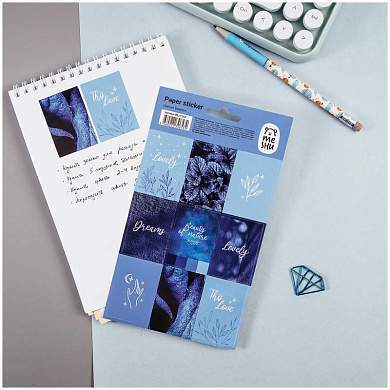 Наклейки бумажные MESHU "Nature beauty", 12*21см, 9 наклеек, европодвес (арт. 328496)