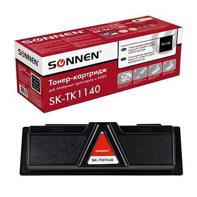 Тонер-картридж лазерный SONNEN (SK-TK1140) для KYOCERA FS-1035MFP/1135MFP/M2035dn/M2535dn, ресурс 7200 стр., 364084 (арт. 364084)