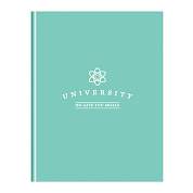 Записная книжка А5 64л. BG "University", soft-touch ламинация, блок-еженедельник, блок 80 гр/м2 (арт. 342958)