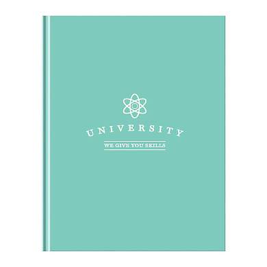 Записная книжка А5 64л. BG "University", soft-touch ламинация, блок-еженедельник, блок 80 гр/м2 (арт. 342958)