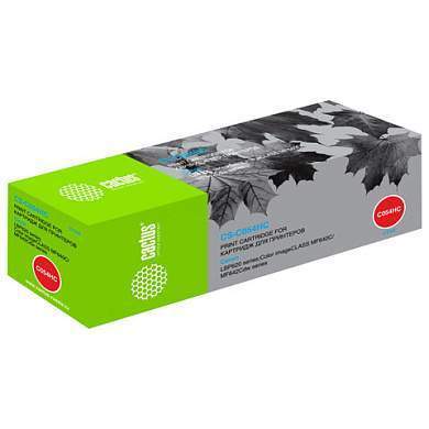 Картридж лазерный CACTUS (CS-C054HC) для Canon LBP 621/623, MF 641/643/645, голубой, ресурс 2300 страниц (арт. 363774)