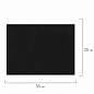 Холст черный на картоне (МДФ), 25х35 см, грунт, хлопок, мелкое зерно, BRAUBERG ART CLASSIC, 191678 (арт. 191678)