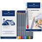 Карандаши акварельные художественные Faber-Castell "Goldfaber Aqua", 12цв., метал. коробка (арт. 285896)
