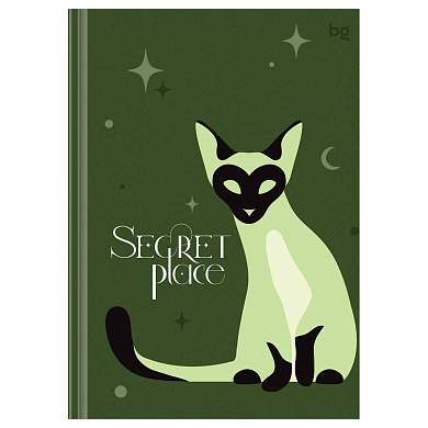 Записная книжка А5 80л. BG "Secret place", матовая ламинация, выб. лак, блок в точку, 100г/м2 (арт. 367809)