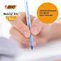 Ручки шариковые BIC "Round Stic", НАБОР 3 шт., СИНИЕ, узел 1 мм, линия письма 0,32 мм, пакет, 9021522 (арт. 143984)