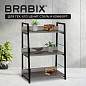 Стеллаж на металлокаркасе BRABIX "LOFT SH-002", 600х350х845 мм, цвет дуб антик, 641232 (арт. 641232)