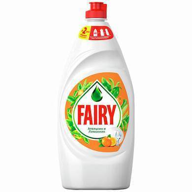 Средство для мытья посуды 900 мл, FAIRY (Фейри) "Апельсин и лимонник", 700415 (арт. 604832)