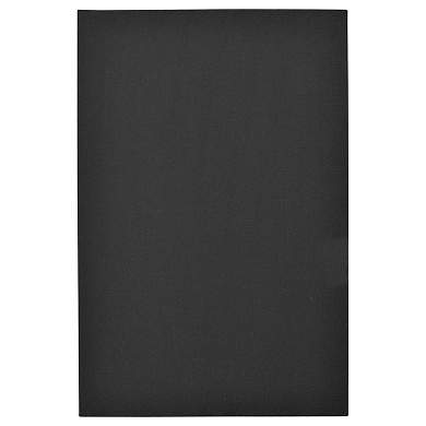 Холст на МДФ Гамма "Студия", 20*30см, цвет черный, 100% хлопок, 280г/м2, мелкое зерно (арт. 373609)