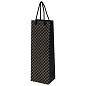 Пакет подарочный под бутылку (1 штука), 13х9x36 см (B), "Leather Bottle Bag", ассорти, ЗОЛОТАЯ СКАЗКА, 700802 (арт. 700802)