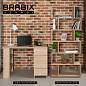 Стол письменный/компьютерный BRABIX "Scandi CD-016", 1100х500х750 мм, 4 ящика, дуб сонома, 641892, ЦБ013707-2 (арт. 641892)