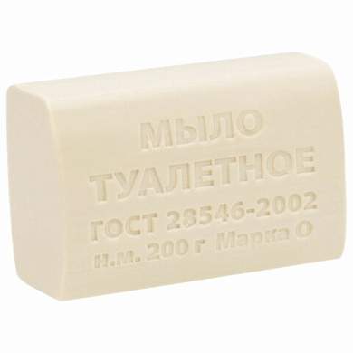 Мыло туалетное 200 г, ММЗ, ЭКОНОМ, без упаковки (арт. 607648)