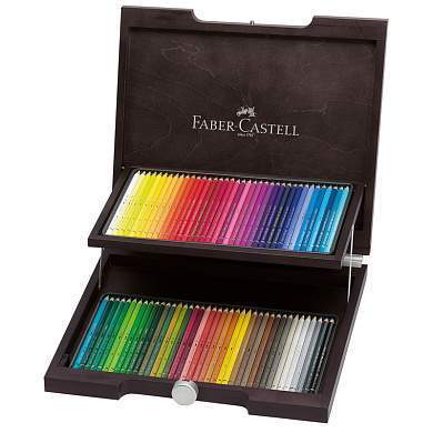 Карандаши акварельные художественные Faber-Castell "Albrecht Dürer", 72цв., дерев. коробка (арт. 285903)