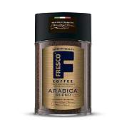 Кофе растворимый FRESCO "Arabica Blend" 100 г, стеклянная банка, сублимированный (арт. 622500)