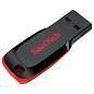 Флеш-диск 16 GB, SANDISK Cruzer Blade, USB 2.0, черный, SDCZ50-016G-B35 (арт. 511579)