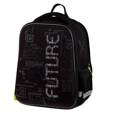 Ранец Berlingo Expert Mini "FutureX" 36*27*14см, 2 отделения, 2 кармана, анатомическая спинка (арт. 379063)