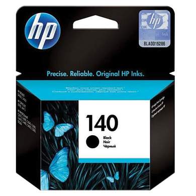 Картридж струйный HP (CB335HE) DJ C4283/C5283/D5363/Officejet J5783 и др, №140, черный, оригинальный (арт. 360569)