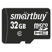Карта памяти SmartBuy MicroSDHC 32GB UHS-1, Class 10, скорость чтения 30Мб/сек (арт. 347733)