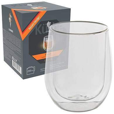 Стакан AROMA, 200мл, боросилик.стекло 8244 Leonord (арт. 770356)