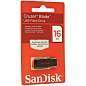 Флеш-диск 16 GB, SANDISK Cruzer Blade, USB 2.0, черный, SDCZ50-016G-B35 (арт. 511579)