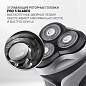 Электробритва POLARIS PMR 0305R PRO 5, 3 головки, аккумулятор, сухое и влажное бритье, черная, 51919 (арт. 456716)