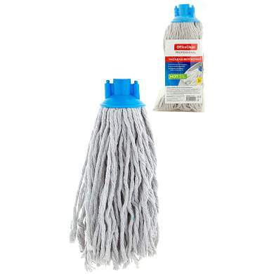 Насадка МОП для швабры OfficeClean Professional веревочная, хлопок, ворс 26см, 180г (арт. 271107)