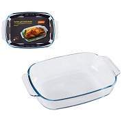 Форма для запекания IDEALE с ручками, 2л, 30,3*19,5*5,8см, боросиликатное стекло, 103630 Mallony (арт. 820817)