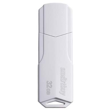 Память Smart Buy "Clue" 32GB, USB 2.0 Flash Drive, белый (арт. 376302)