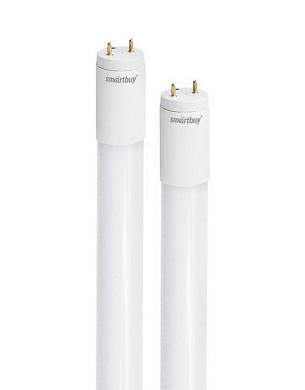Smartbuy T8 G13 220V 10W(800lm) 6400К 6K 600x29 матовая, неповоротная SBL-T8-10-64K-A (арт. 552910)