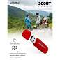 Флеш-диск 8 GB SMARTBUY Scout USB 2.0, красный, SB008GB2SCR (арт. 513760)