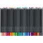 Карандаши цветные Faber-Castell "Black Edition", 36цв., трехгран., черное дерево, заточен., картон. (арт. 306074)